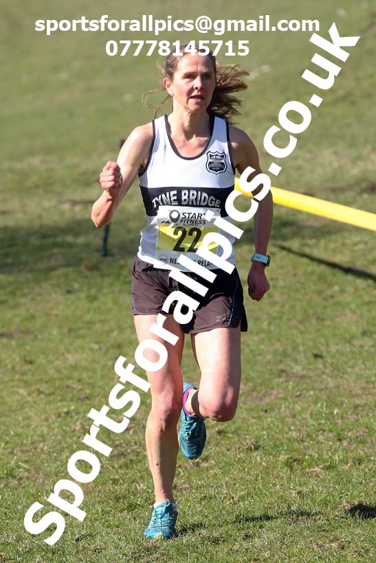 Masters men 2021 NECAA Cross Country Relays, Thornley Farm, Peterlee, Saturday, April 10th. Photo: David T. Hewitson/Sports for All Pics
